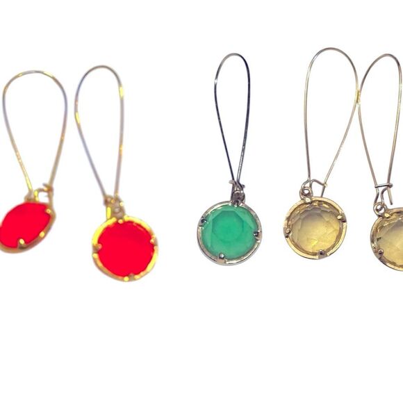 Kate Spade Long Drop Earrings (Multiple Colors) - Picture 1 of 6